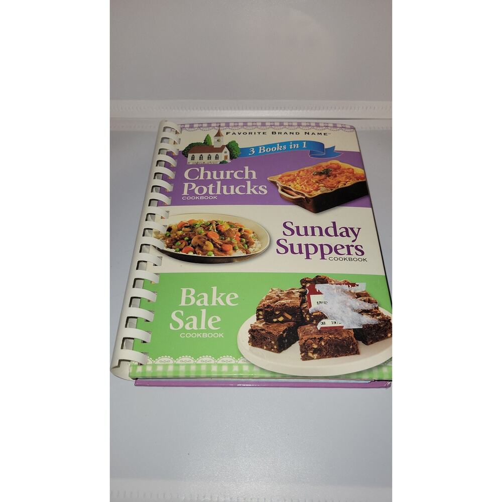 3 Cookbooks in 1